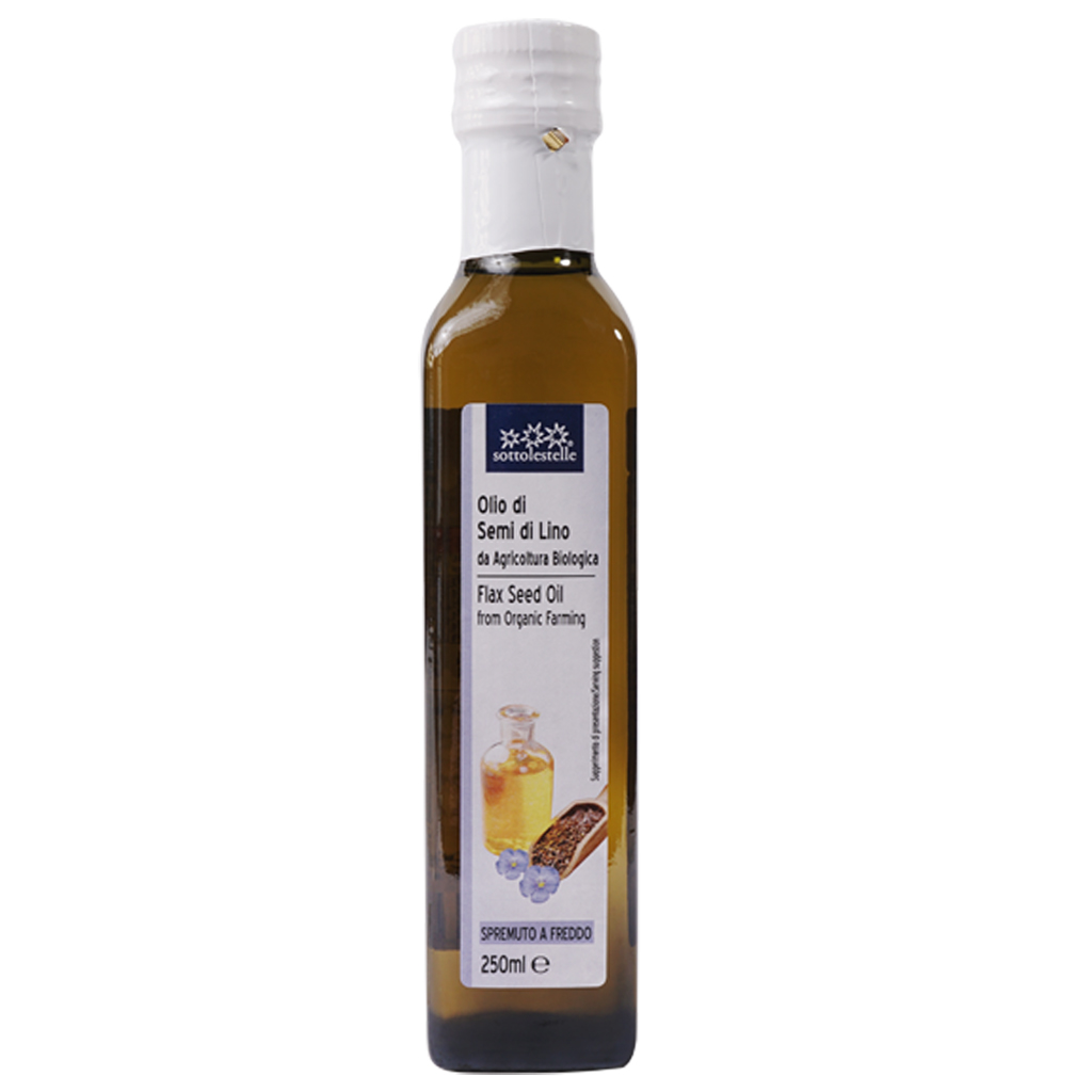 Dầu Hạt Lanh Ép Lạnh Hữu Cơ (Organic Flax Seed Oil) - 250ml