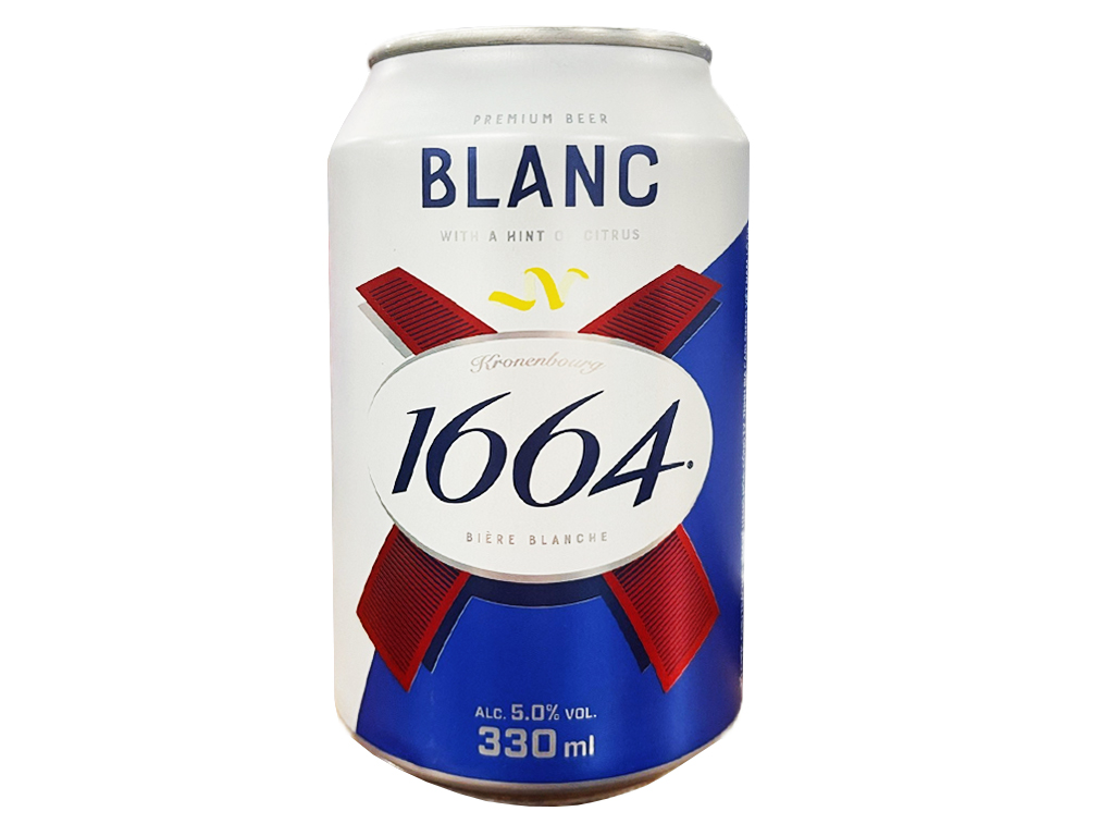 Bia Kronenbourg 1664 Blanc - Lon 330ml