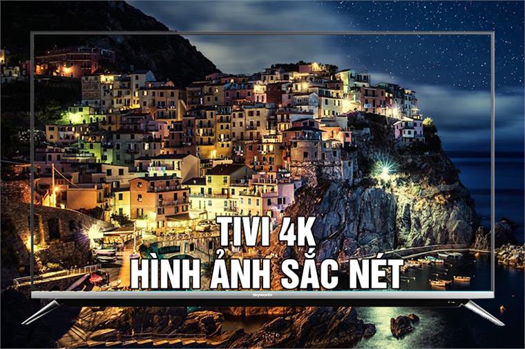 [Trả góp 0%]Smart Tivi Skyworth 49 inch 49G6 4K HDR Android