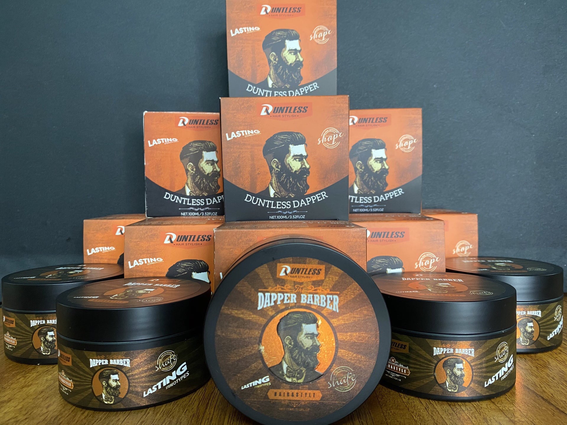 Wax High Quality DapPer BarBer Male Hair