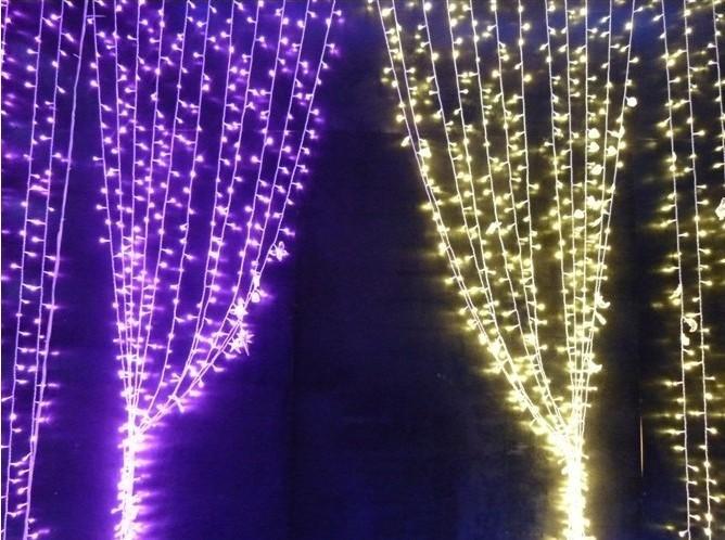DÂY ĐÈN LED CHÓP KIỂU MÀN 3 MÉT X 3 MÉT - 10 SỢI