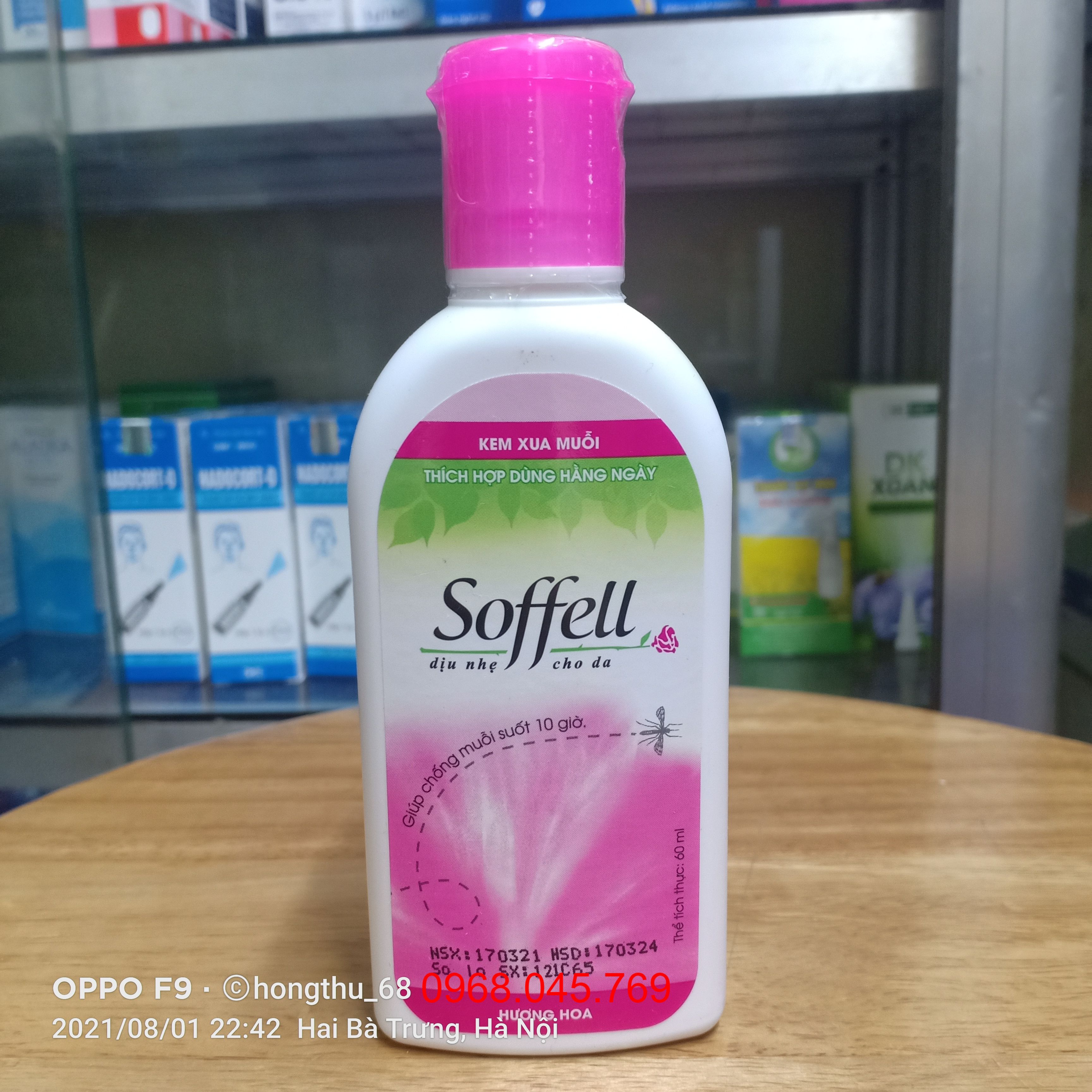 Kem chống muỗi Soffell (60ml)