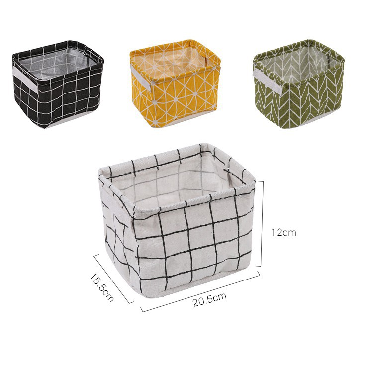 [HCM]XÃ KHO Giỏ vải đựng đồ cá nhân