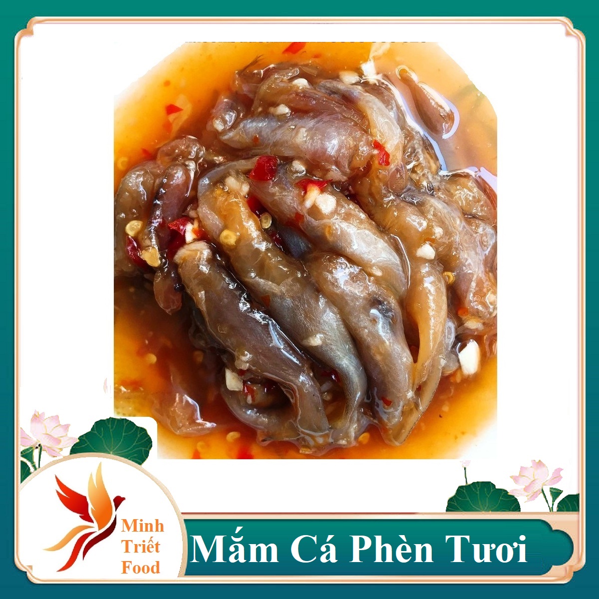 MẮM CÁ PHÈN ĐẶC SẢN MINH TRIẾT. HŨ 500GR