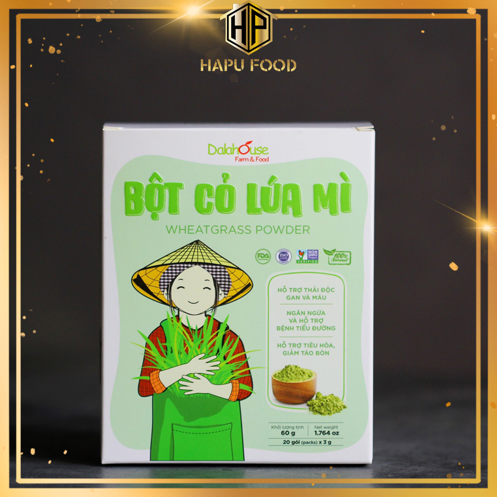 Bột Cỏ Lúa Mì Dalahouse nguyên chất - 50g - 150g