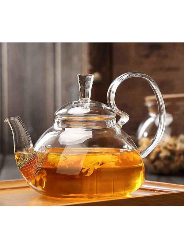 Bộ ấm chén pha trà thủy tinh Zeno SET60