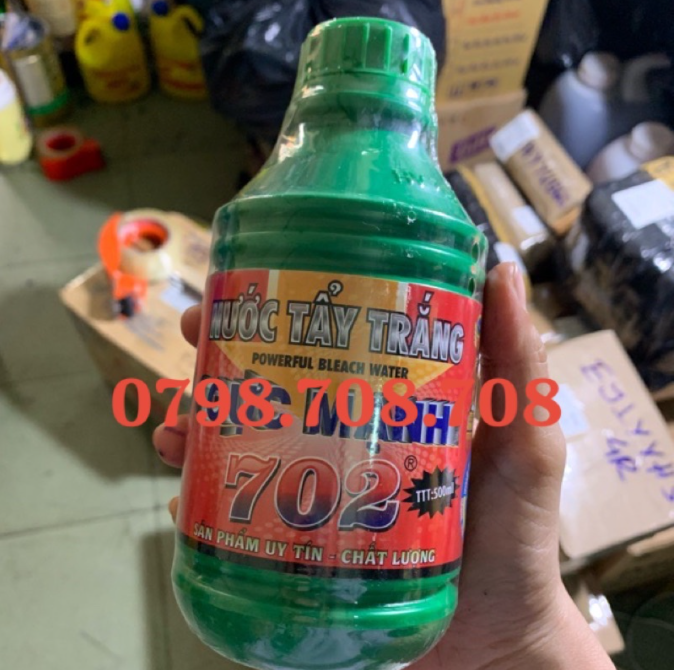 Nước tẩy trắng cực mạnh 702 500ml
