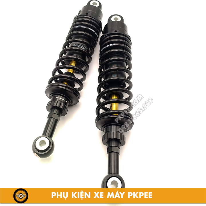 Phuộc AT Racing Mẫu Nitron Full Đen Gắn Dream, Wave, Future, Axelo