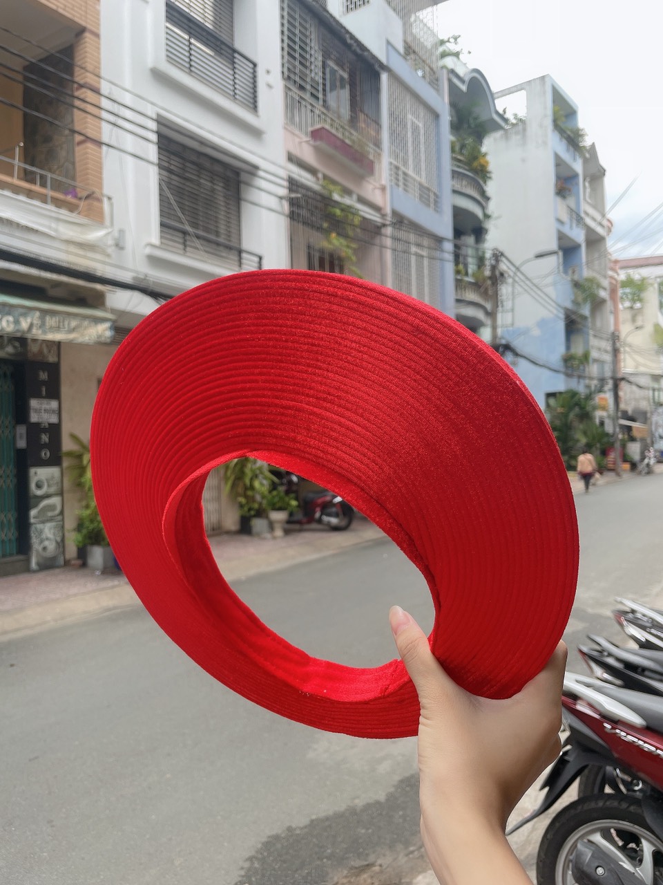 Khăn đống nhung cô dâu áo dài thời trang Giangpkc 2022 Phụ Kiện Cưới Giang