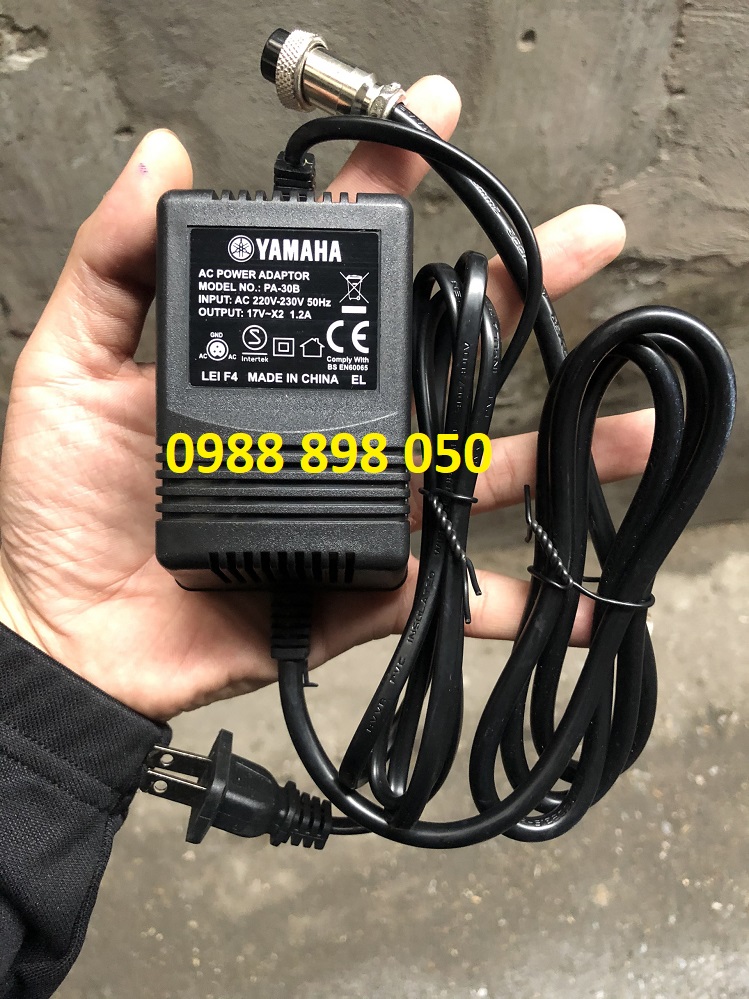 Nguồn Adaptor AC 17v Chân 3 Pin Cho Mixer