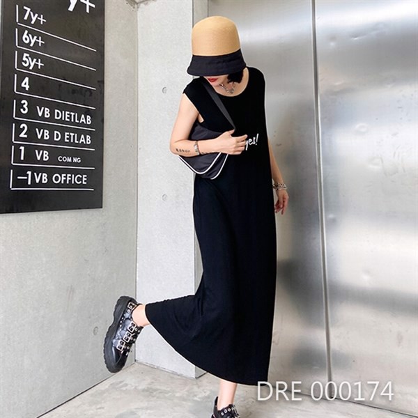 Đầm đen không tay Not Yes!