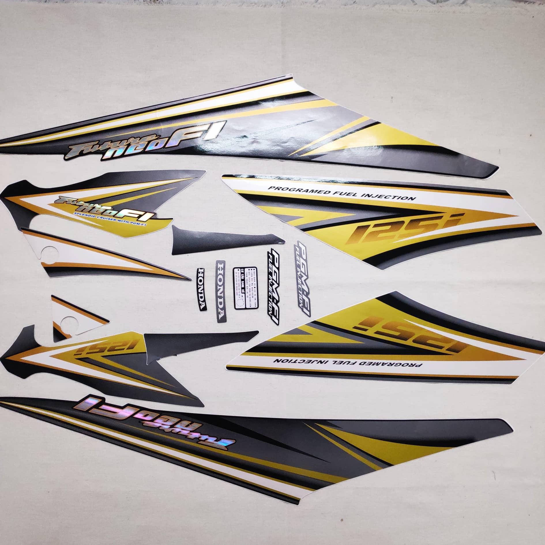 [HCM]TEM RỜI  XE FUTURE NEO 125 FI 3 LỚP CAO CẤP ĐỜI 2009 (MÀU ĐEN)