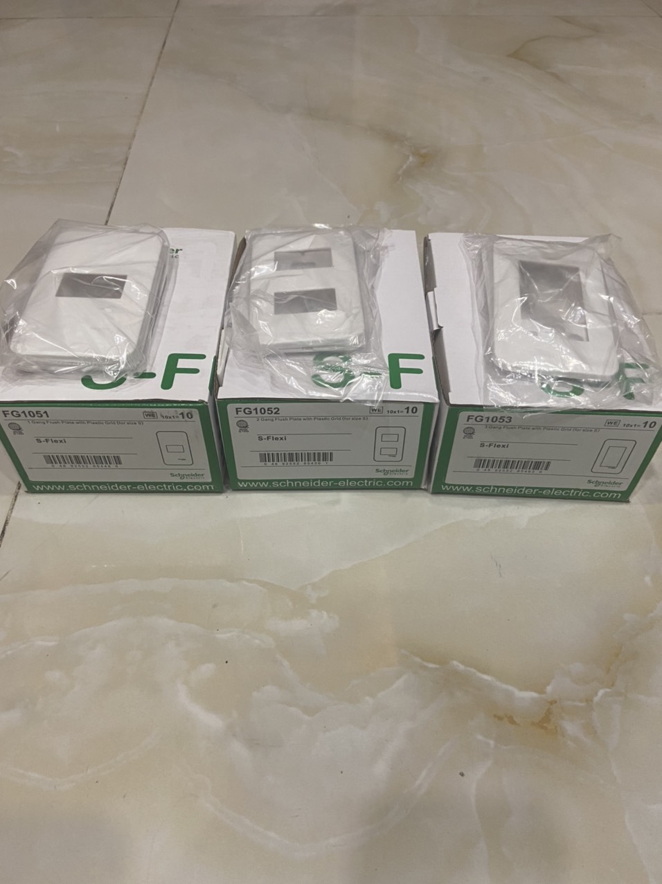 Mặt 123 công tắc schneider dòng S-FLEXI