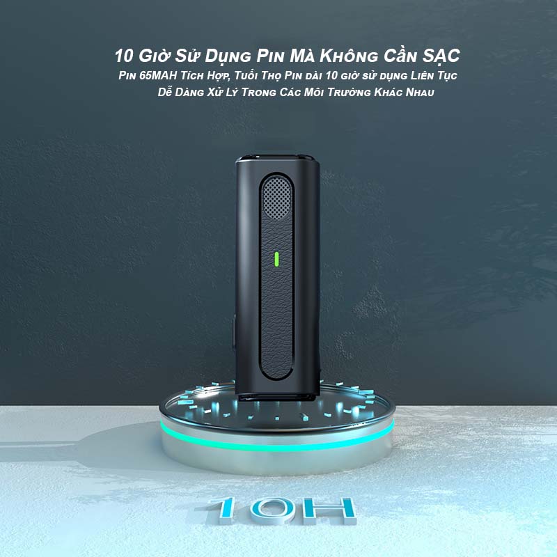 Micro Không Dây Cài Áo Thu Âm Cho Điện Thoại Mic Thu âm Livestream Không Dây Mini Cho Iphone Ipad Android - Sunny Store 88