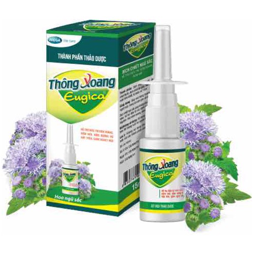 Dung dịch xịt thông xoang Eugica 15ml