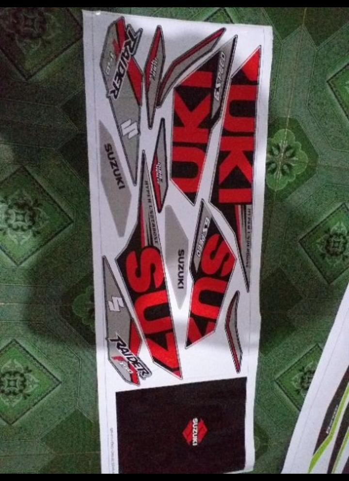 Tem rời xe Raider đặt in