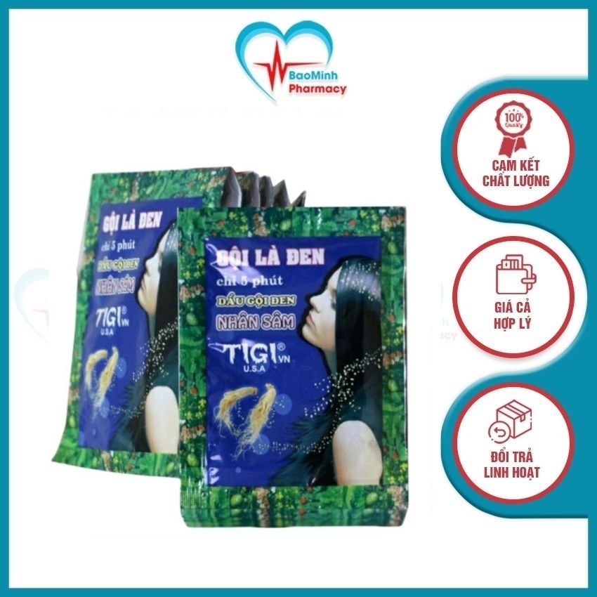 Mua 1 Tặng 1 Dầu gội đen tóc Tigi (Gói 23ml)