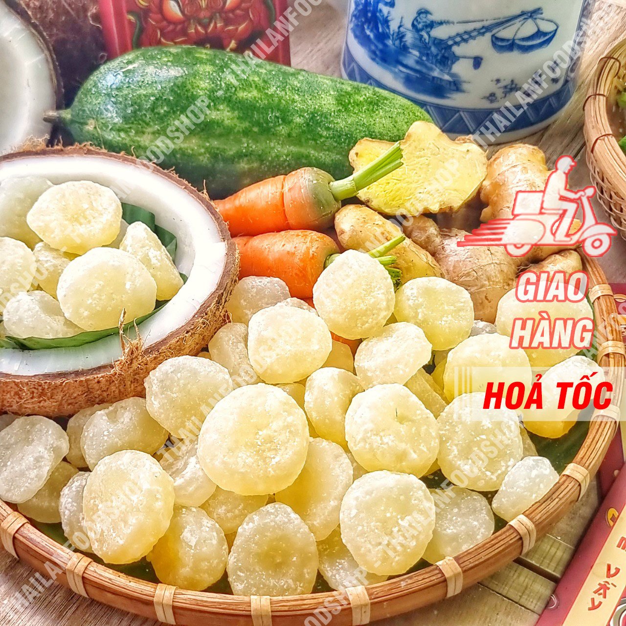 Mứt Củ Năng - Lon 500gr