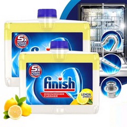 Vệ sinh máy rửa bát Finish 250ml