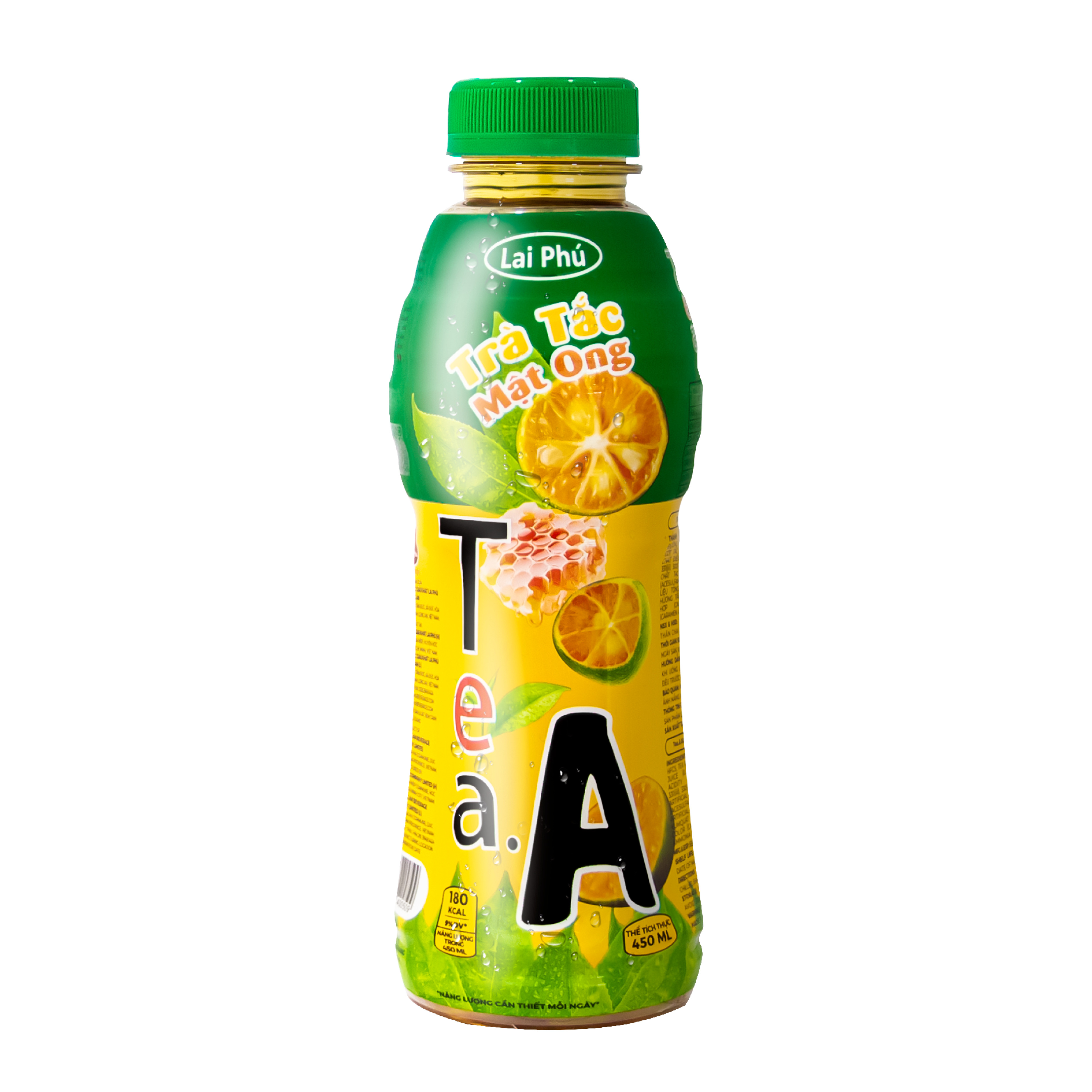 Trà Tắc Mật Ong Tea.A chai 450ml (Lốc 6 chai)