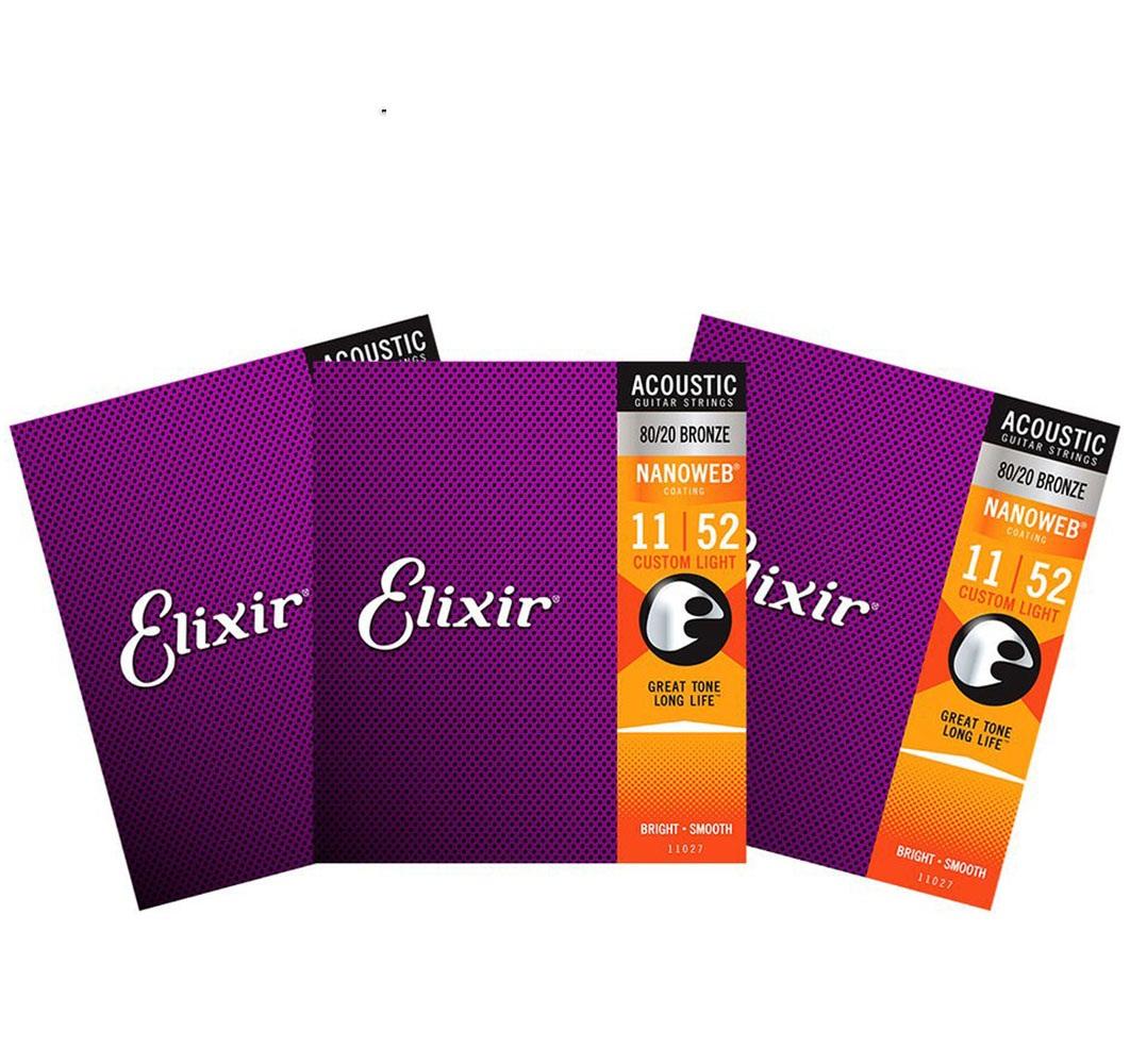 [HCM]Dây đàn Guitar Acoustic Guitar String Elixir 11027