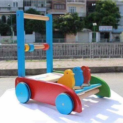 Xe tập đi bằng gỗ cho bé - KAWAII BABY