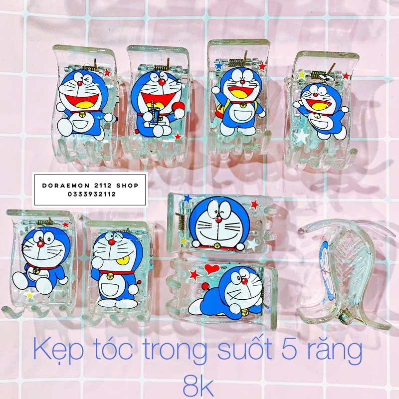 KẸP TÓC CÀNG CUA 5 RĂNG DORAEMON