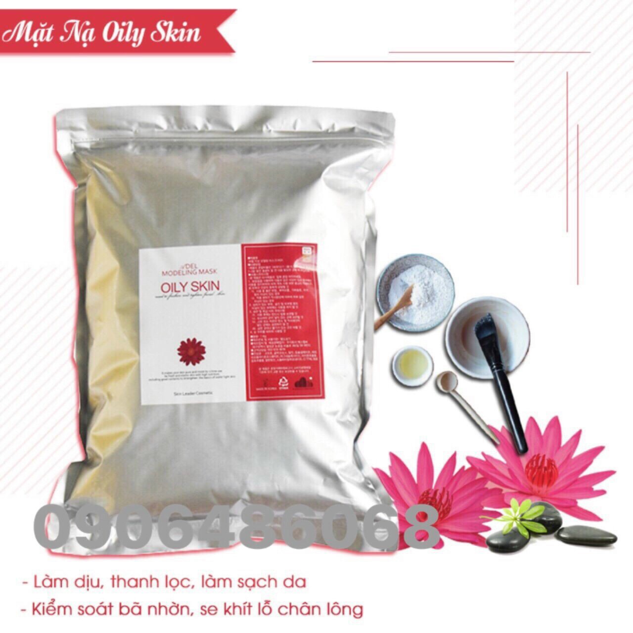 Bột Mặt Nạ Dẻo Đắp Mặt Hàn Quốc