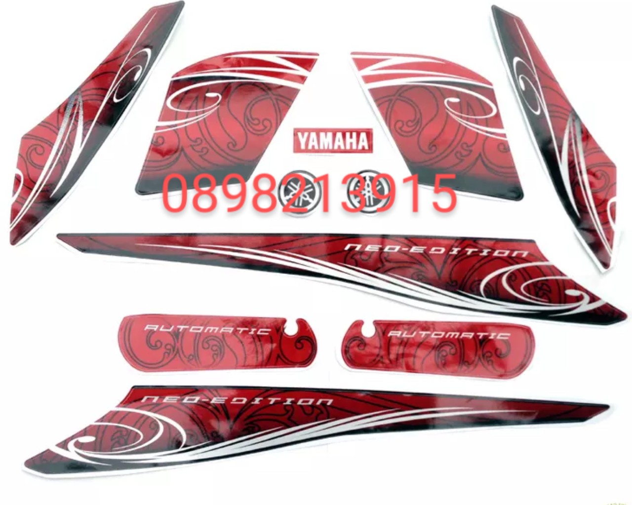 Bộ tem xe NOUVO 3 các màu lựa chọn cho decal xe máy