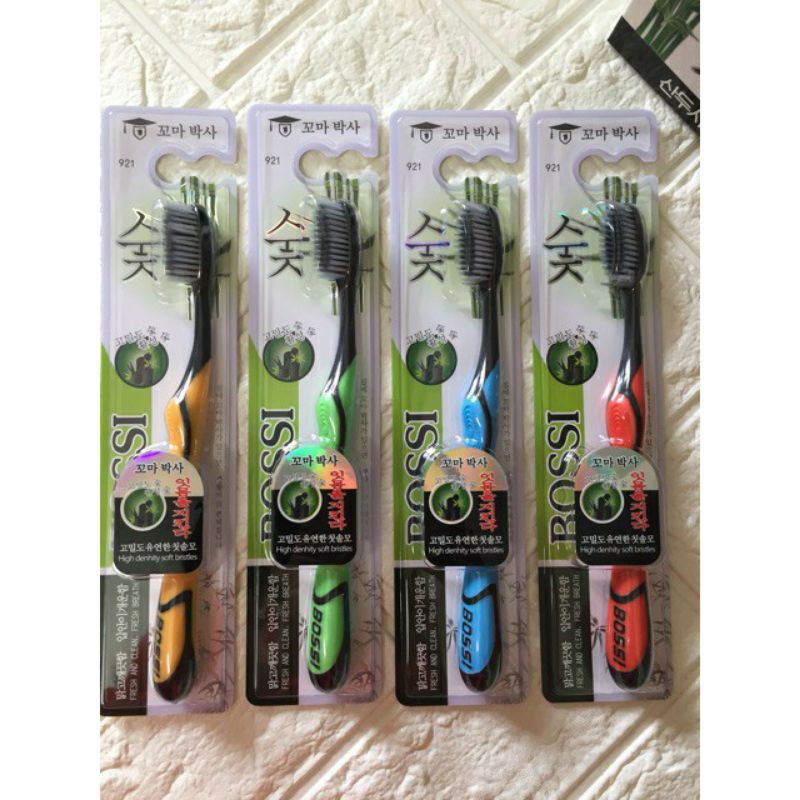 [Nhập RS0822 giảm 30k cho đơn 99k]Bàn chải đánh răng người lớn Bossi( 1 chiếc)