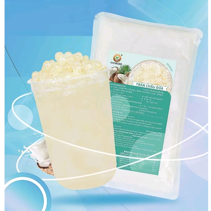 Trân châu DỪA Kachin - bịch 1kg (không cần nấu)