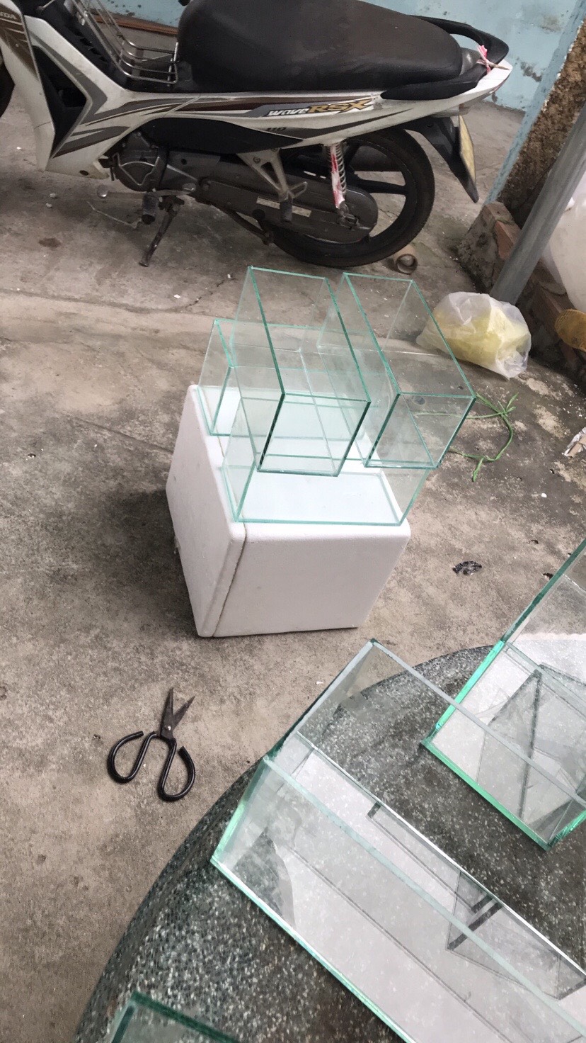 Bể cá mini 30x13x15cm