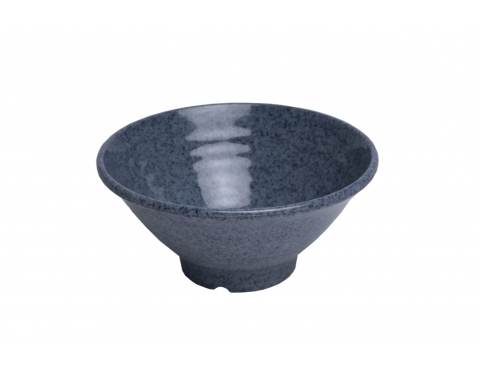 Tô Nhựa Melamine Vân Đá Đen/Xanh