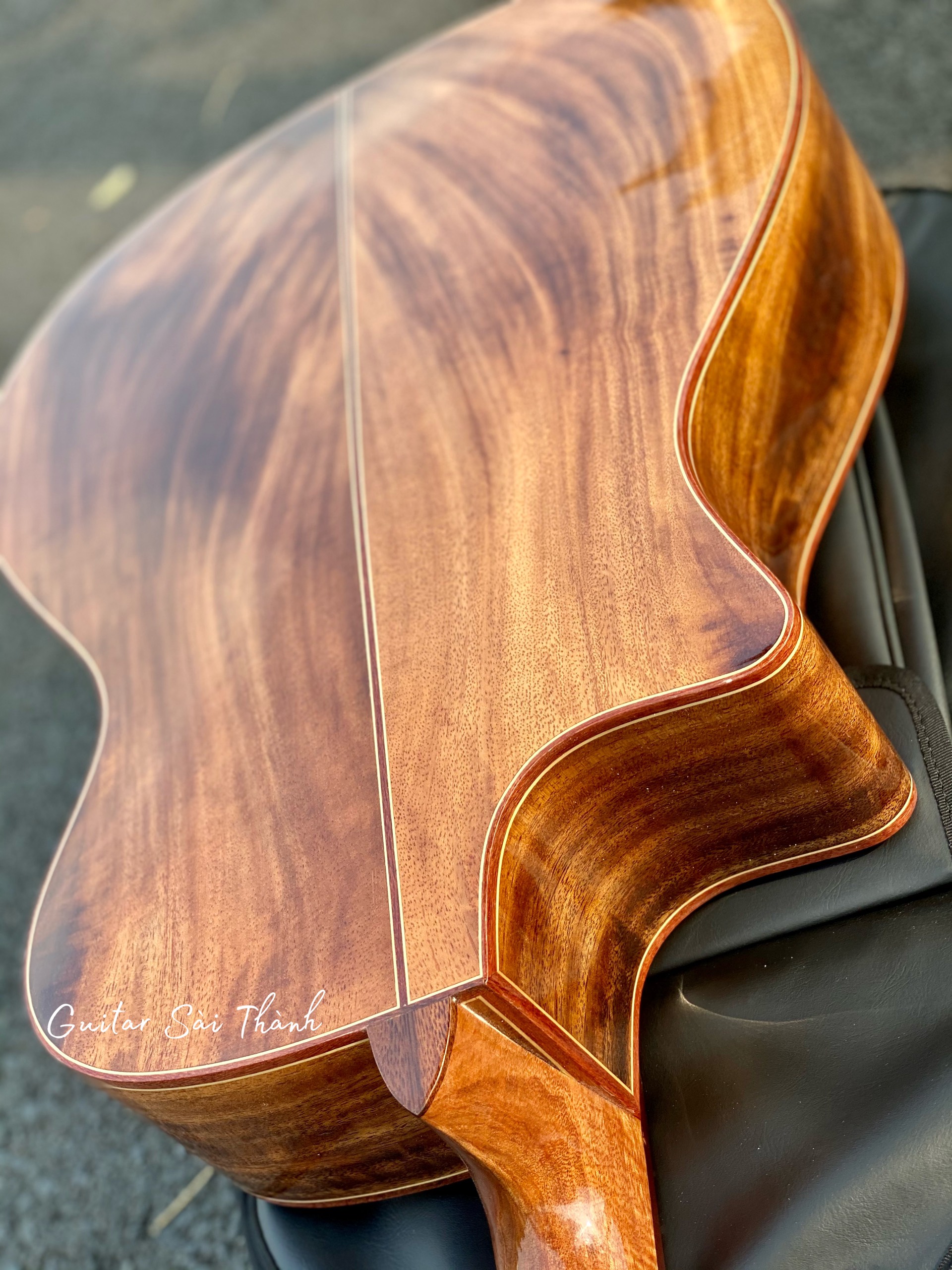 (Miễn Phí Ship) Đàn guitar acoustic FULL gỗ điệp kĩ