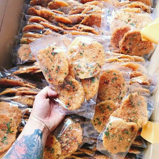 Cơm cháy mắm hành 3 miếng / bịch