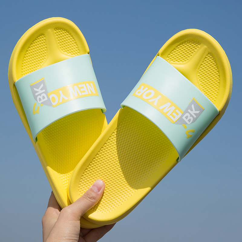 DÉP NHỰA QUAI NGANG ĐI MƯA DÉP NỮ ĐI TRONG NHÀ NEW BK (Nhiều màu) - [ Dép nhựa xốp Dép nữ Cute #Dép trong nhà nữ #Dép nhà tắm chống trượt #Dép quai ngang nữ ]