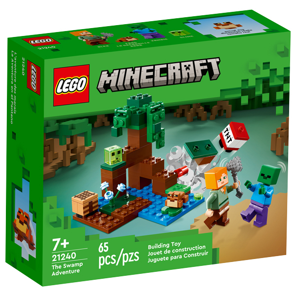 Đồ chơi lắp ráp lego minecraft 21240 - the swamp adventure