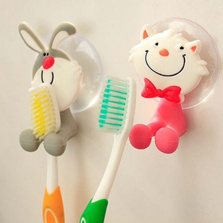 Móc Treo Bàn Chải Đế Hút Chân Không