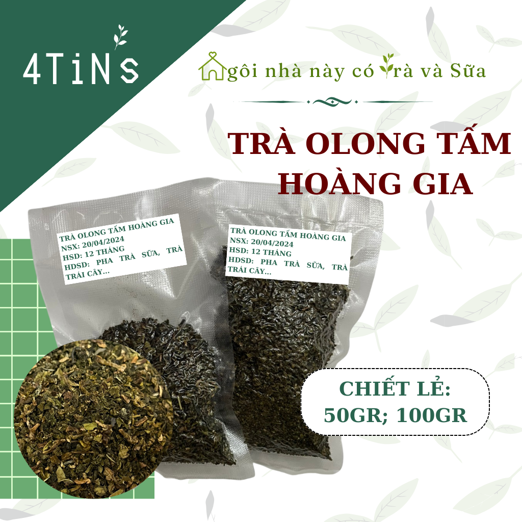 Trà Olong Hoàng Gia - Chiết Lẻ Gram