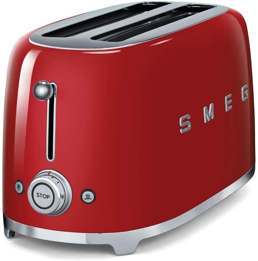 [Trả góp 0%]Máy nướng bánh mì SMEG TSF02RDEU MÀU ĐỎ