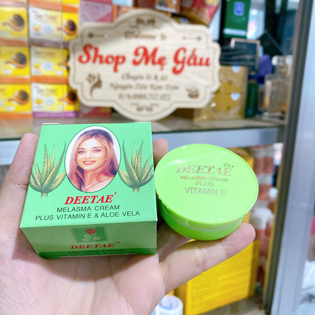 Lẻ hộp kem nha đam deetae 5g