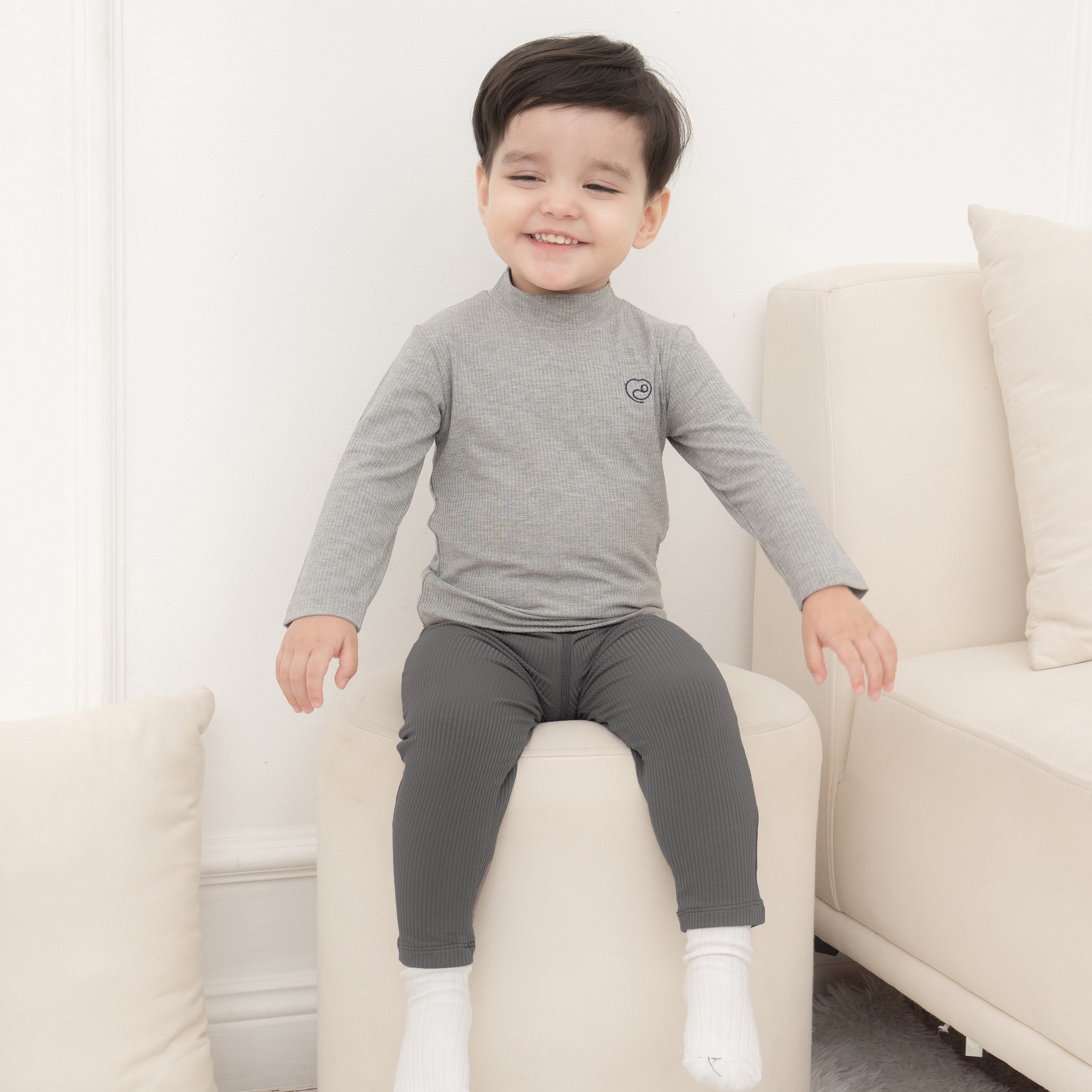Áo dài tay cao cổ - Molist BU Baby