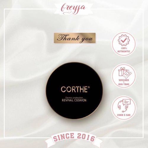 Phấn nước corthe trắng căng mịn - corthe dermo protection revival cushion spf50+/ pa+++/15g
