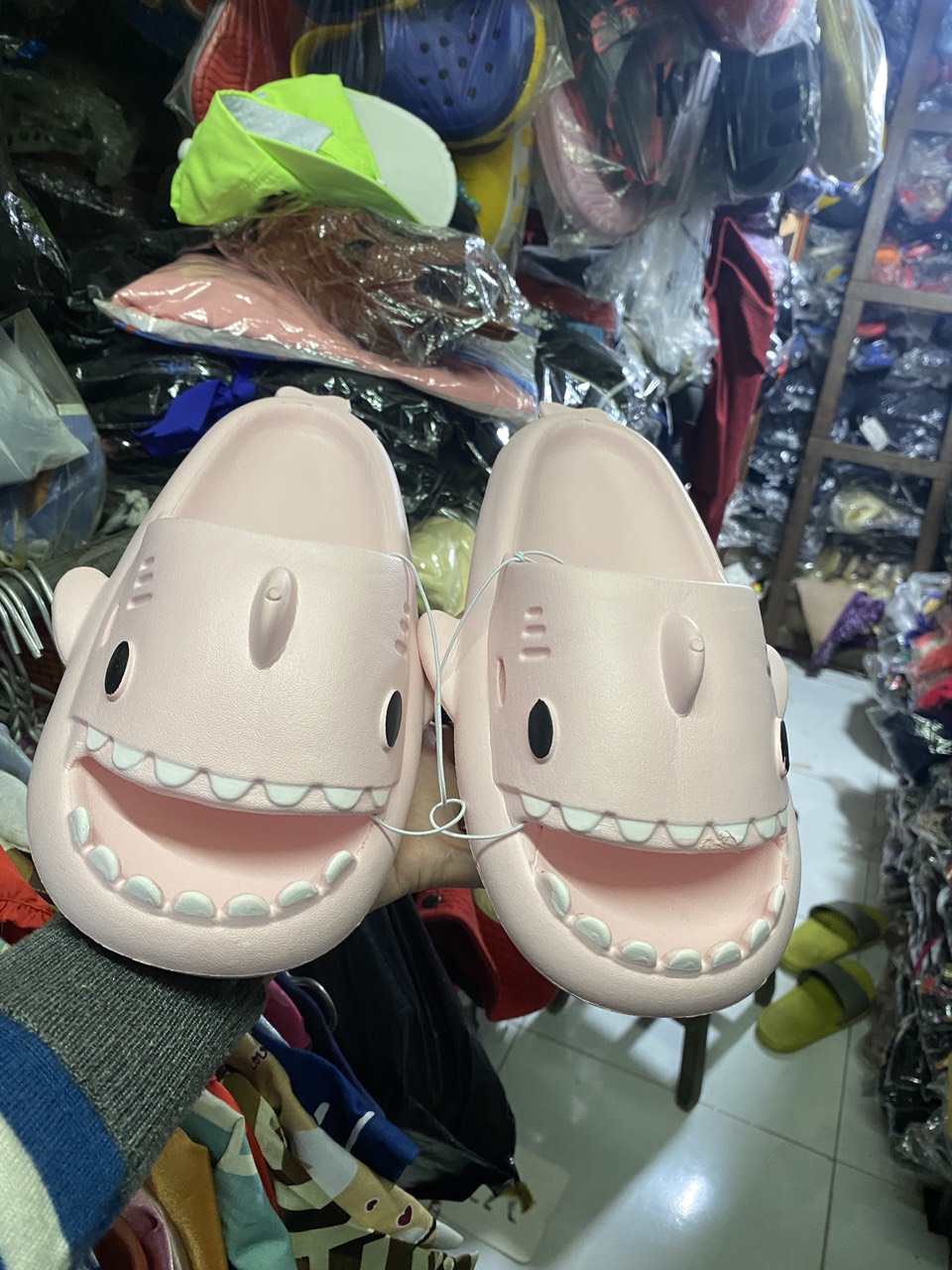 DÉP CÁ MẬP NHIỀU MÀU SIZE 36-40