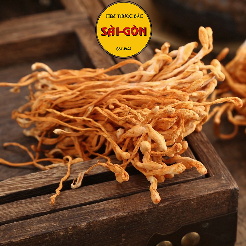 Đông Trùng Hạ Thảo Bông 100gram (Sấy Thăng Hoa)