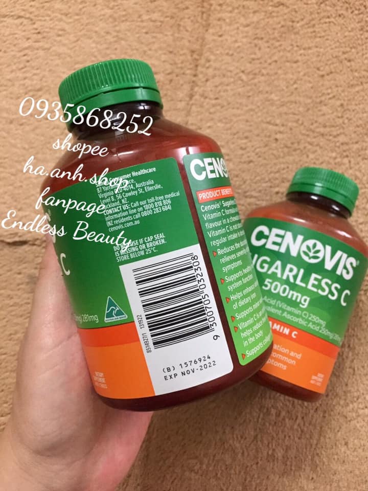 Cenovis Vitamin C 500mg 300 viên