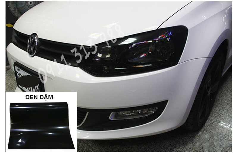 Decal dán đèn xe 3 lớp
