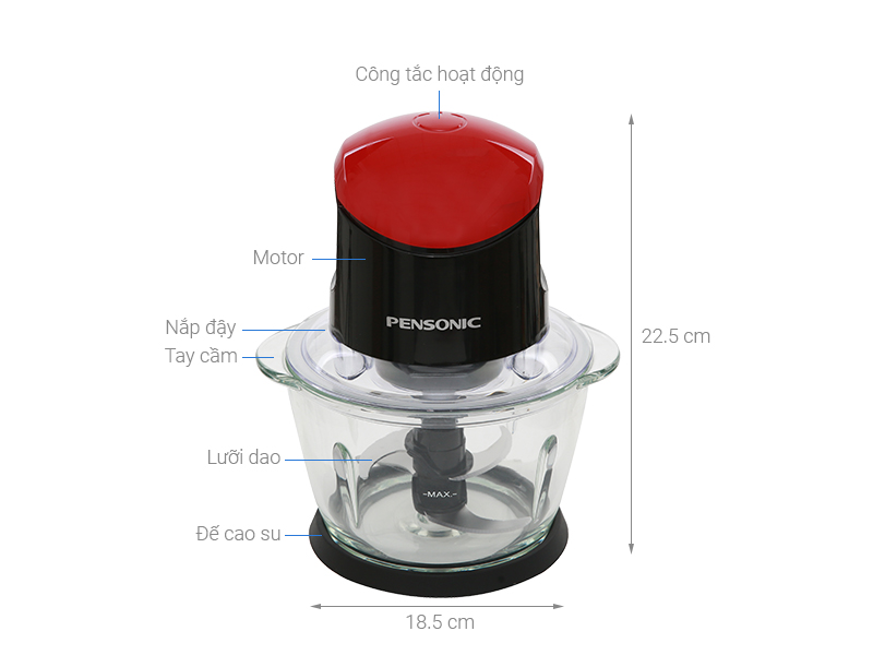 Máy xay thịt Pensonic PB-6002G