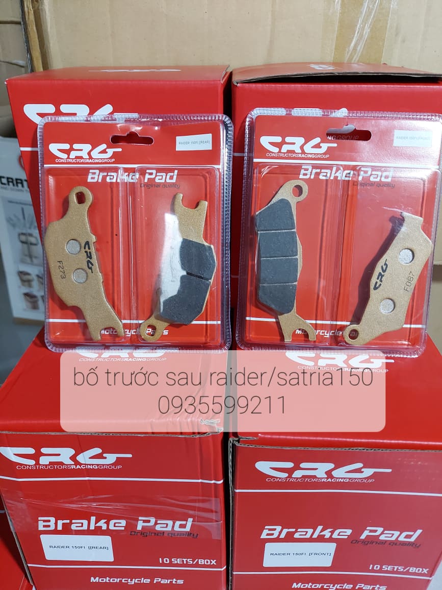 BỐ THẮNG MÁ PHANH ĐĨA CRG SATRIA/RAIDER FI