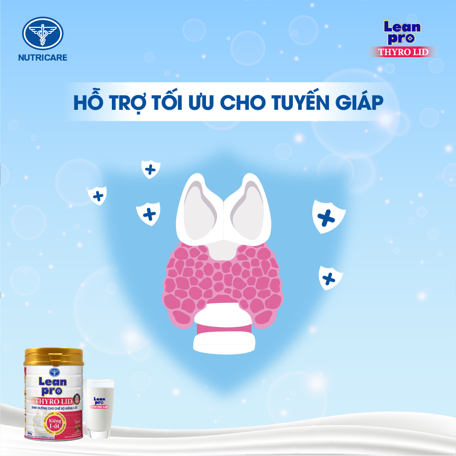 Thực dưỡng Leanpro Thyro Lid dành cho chế dộ kiêng I-ốt